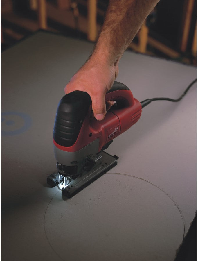 Milwaukee JSPE 135 TX Pendeldecoupeerzaagmachine 750W in koffer - 4933381230