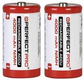 Perfectpro LR14 Batteries 1.2V Ni-MH 4000mAh 2 pcs