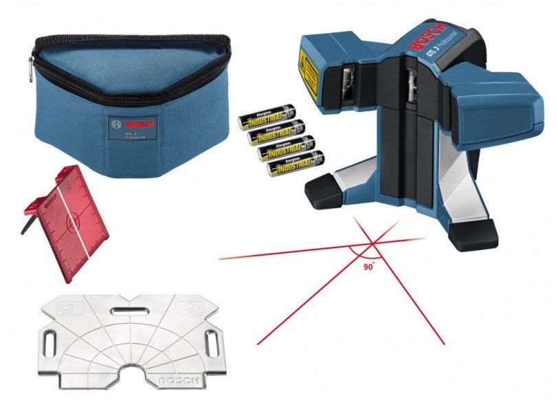 Bosch Blue GTL 3 Tile laser in Protective bag - 0601015200