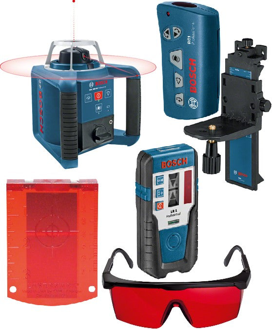 Bosch Blauw GRL 300 HV Rotatielaser set - 0601061501