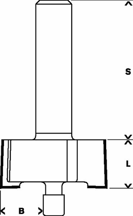 Bosch Sponningfrezen BOS-2608628350