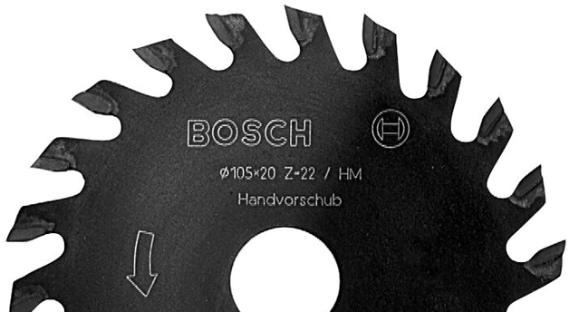 Bosch Schijffrees 105.0 millimeter BOS-3608641013