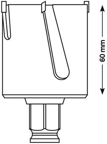 Bosch Multi Construction Gatzaag 58.0 millimeter BOS-2608584759