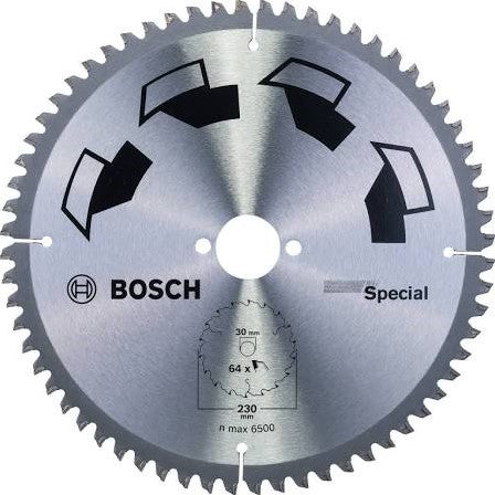 Bosch Blauw SPECIAL Cirkelzaagblad 230x2.5x30mm 64T