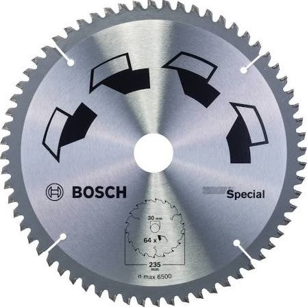 Bosch Blue SPECIAL Circular saw blade 235x2.5x30mm 64T