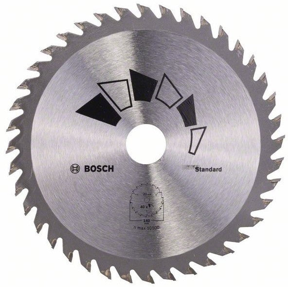 Bosch Blauw STANDARD Cirkelzaagblad 140x2.2x20mm 40T