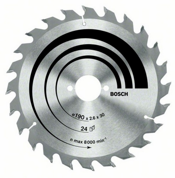 Bosch Blue Optiline Wood Circular Saw Blade 130x2.4/1.4x20mm 30T