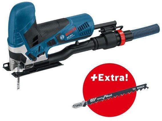 Bosch GST 90 E Decoupeerzaag in Koffer + 25x Decoupeerzaagbladen