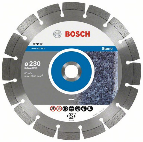 Bosch Expert for Stone Diamantdoorslijpschijf 230 millimeter 22,23 millimeter BOS-2608602592