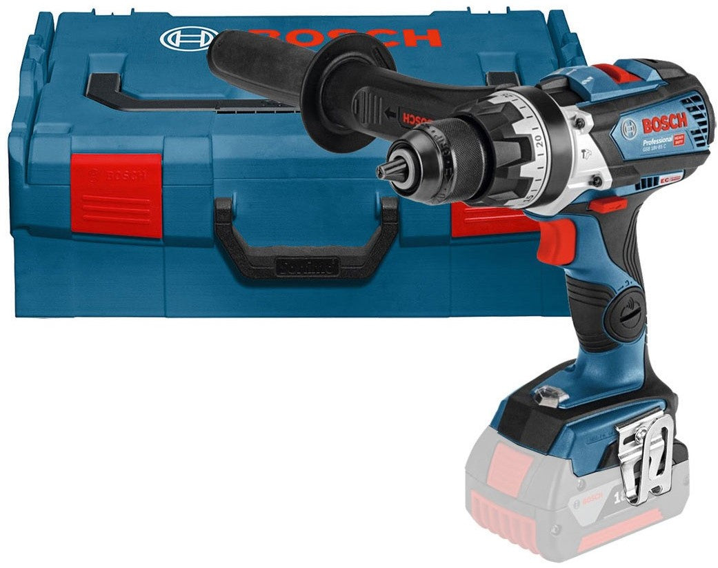 Bosch Blue GSB 18 V-85 C Cordless Impact Drill / Screwdriver 18V Loose Body in L-Boxx - 06019G0302