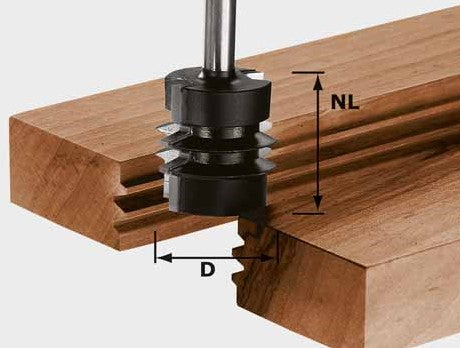 Festool HW S8 D34/NL32 Glue cutter HW 491034