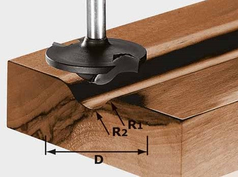Festool HW S8 D42/13/R6+12 Profile cutter HW 491137