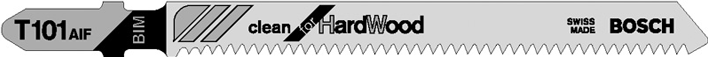 Bosch T 101 AIF Decoupeerzaagblad VE=3 - 2608636224