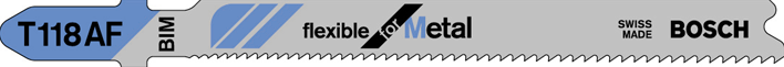 Bosch T 118 AF Decoupeerzaagblad BOS-2608634774