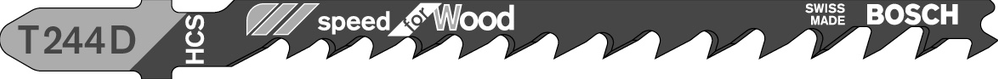 Bosch T 244 D Decoupeerzaagblad BOS-2608633626