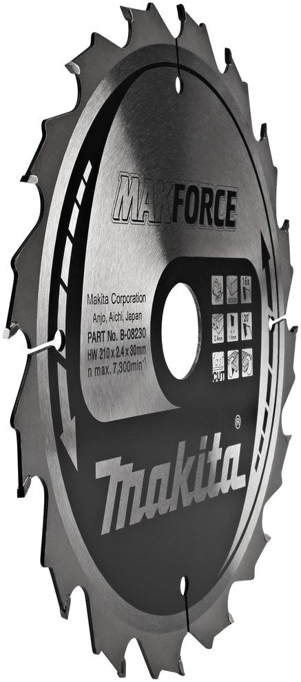 Makita B-08230 Saw blade wood 210 millimeters