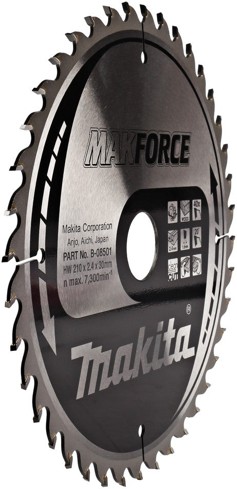 Makita B-08501 Sägeblatt Holz 210 Millimeter