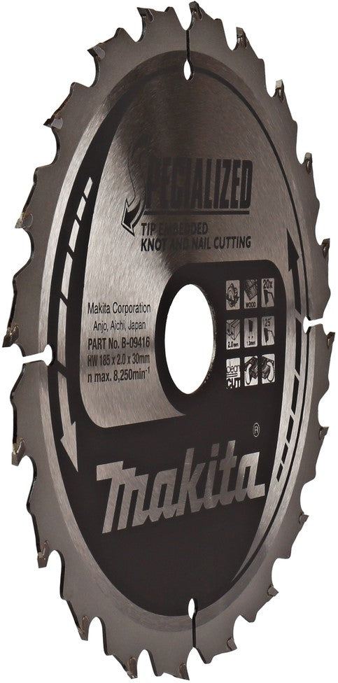 Makita B-09416 Saw blade TipE 185 millimeters