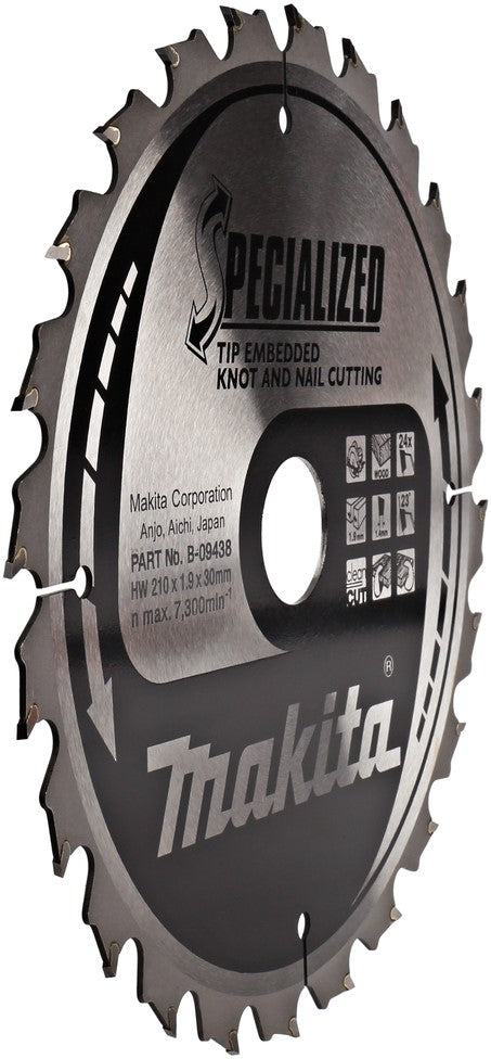 Makita B-09438 Saw blade TipE 210 millimeters