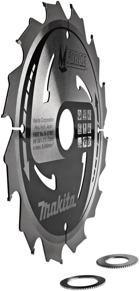 Makita B-07967 Sägeblatt mforce 190 Millimeter