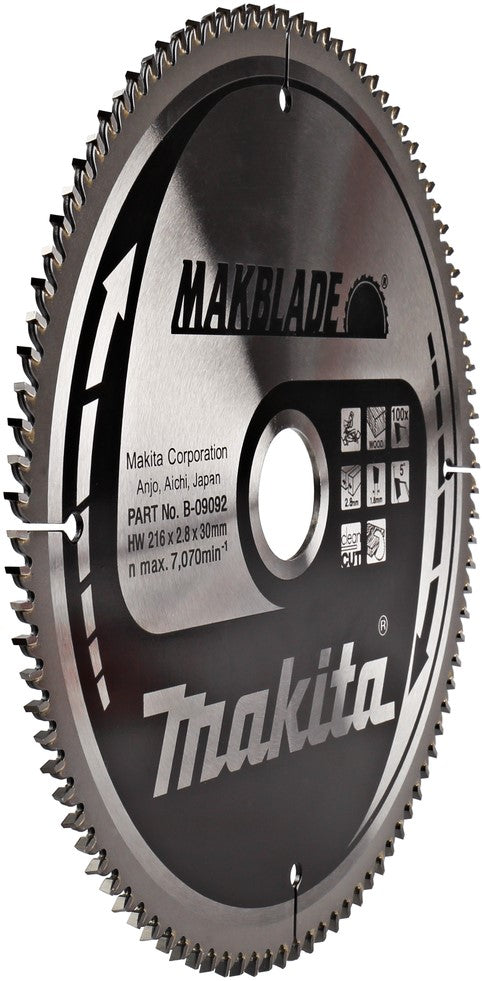 Makita B-09092 Saw blade wood 216 millimeters