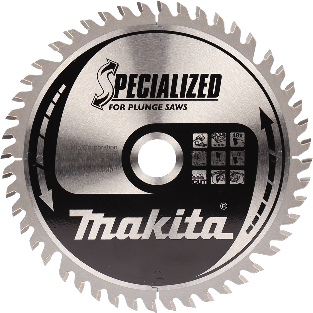 Makita Cirkelzaagblad Hout 165x1.85x20mm 48T B-56708