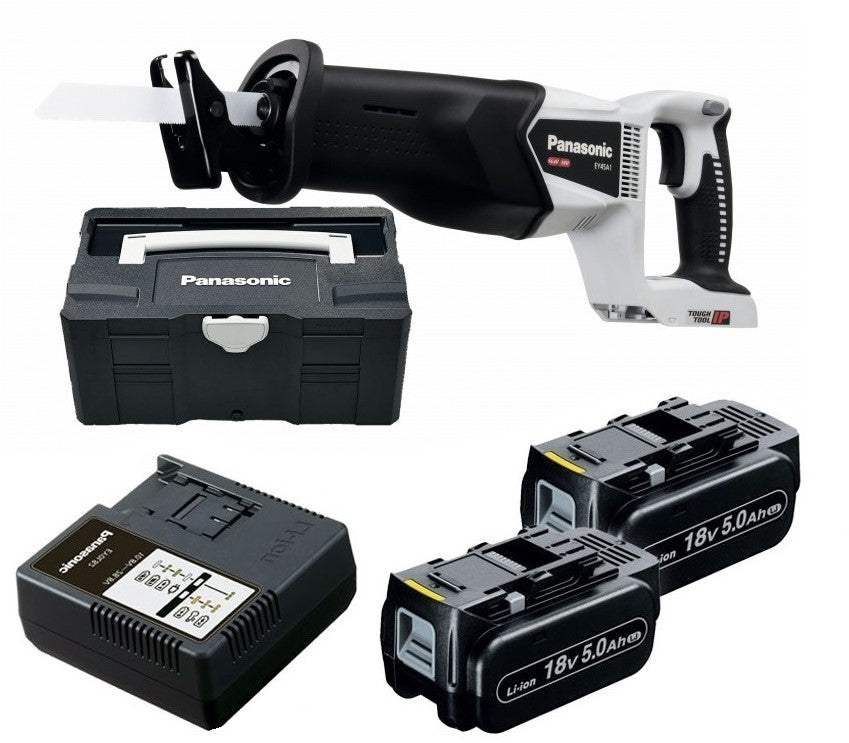 Panasonic EY45A1LJ2G Cordless Reciprocating Saw 18V 5.0Ah P Li-ion in Systainer