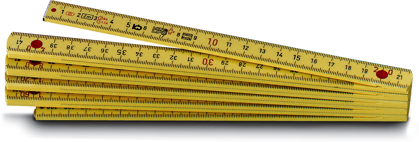 Stanley 0-35-320 Duimstok Fiberglas 2m - 15mm