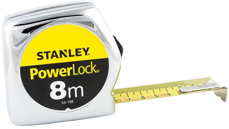 Stanley 1-33-198 8m - 25mm Maßband Powerlock 8m - 25mm