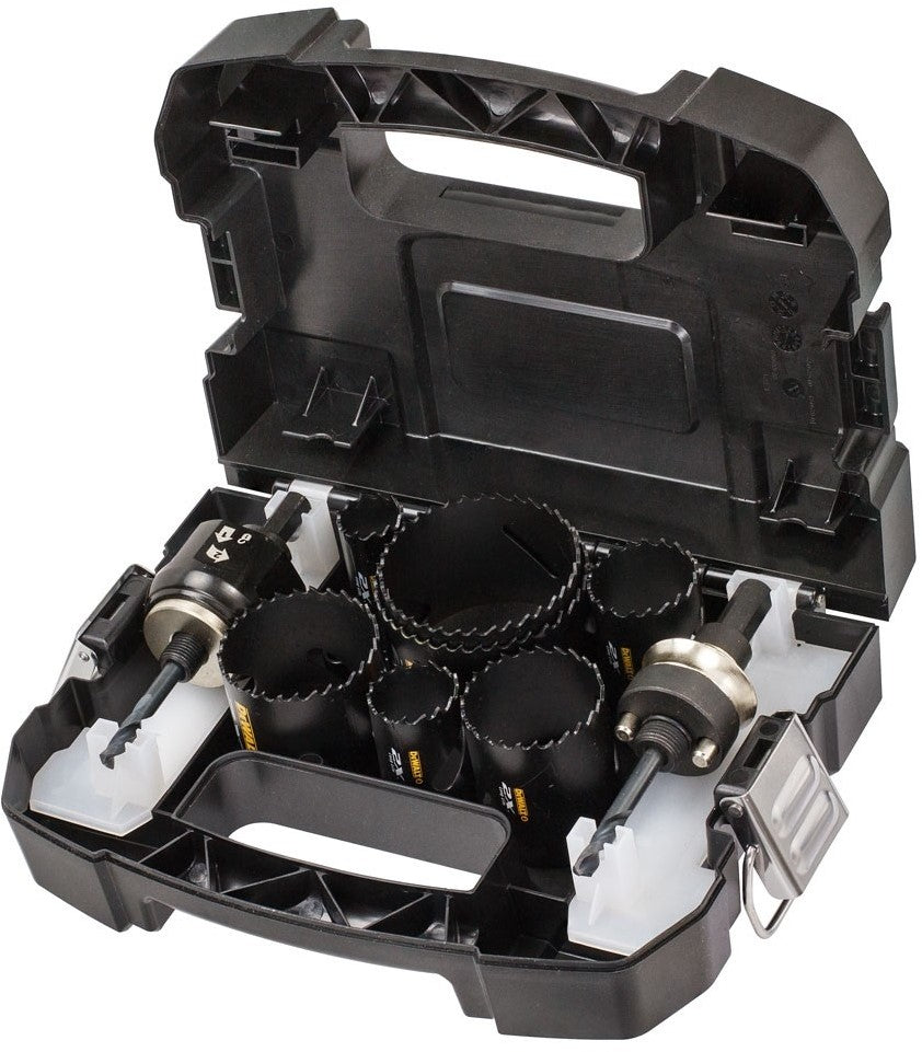 DT8270L 11 Piece Hole Saw Set in Cassette
