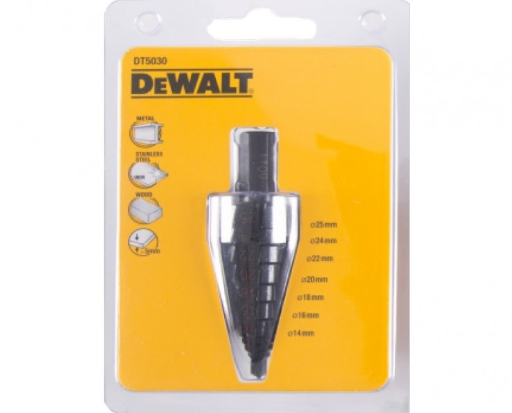 DT5027 Extreme Impact Metall-Stufenbohrer 6-18 mm