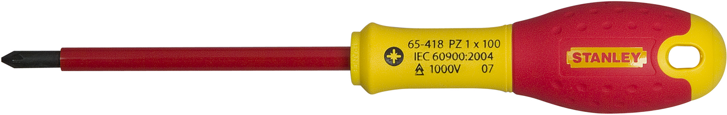 Stanley 1-65-419 FatMax Schraubendreher Pozidriv VDE PZ2 X 125mm