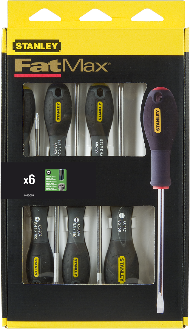 FatMax 6-piece screwdriver set Torx FAT-0-65-099