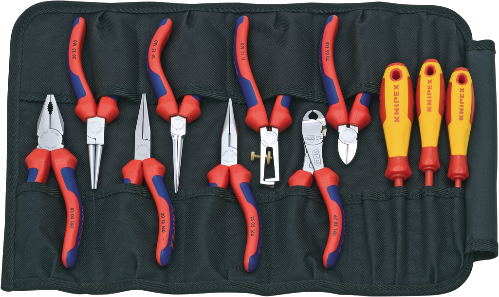 Knipex 00 19 41 Tool roll bag 11 pcs