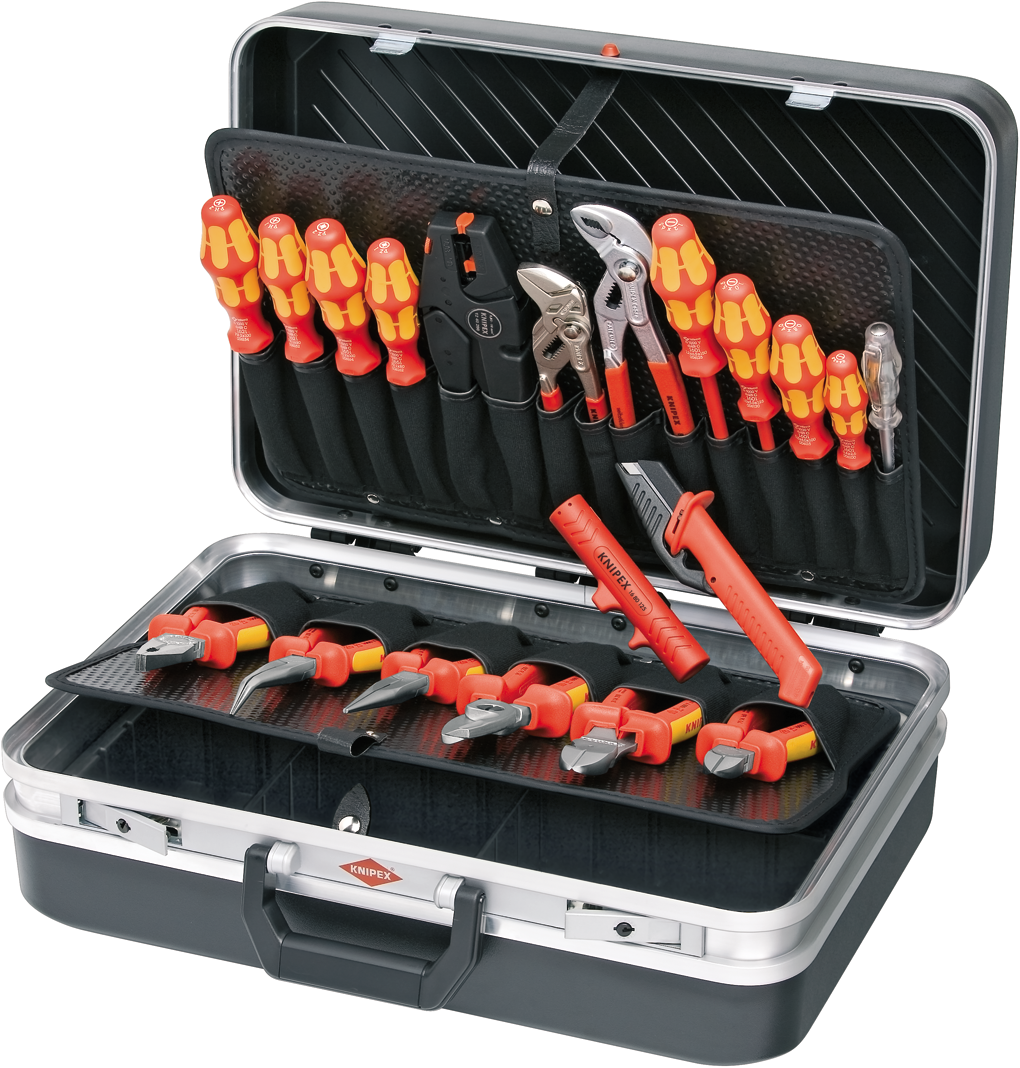 Knipex 00 21 20 „Elektro“ 20-teiliger Werkzeugkoffer