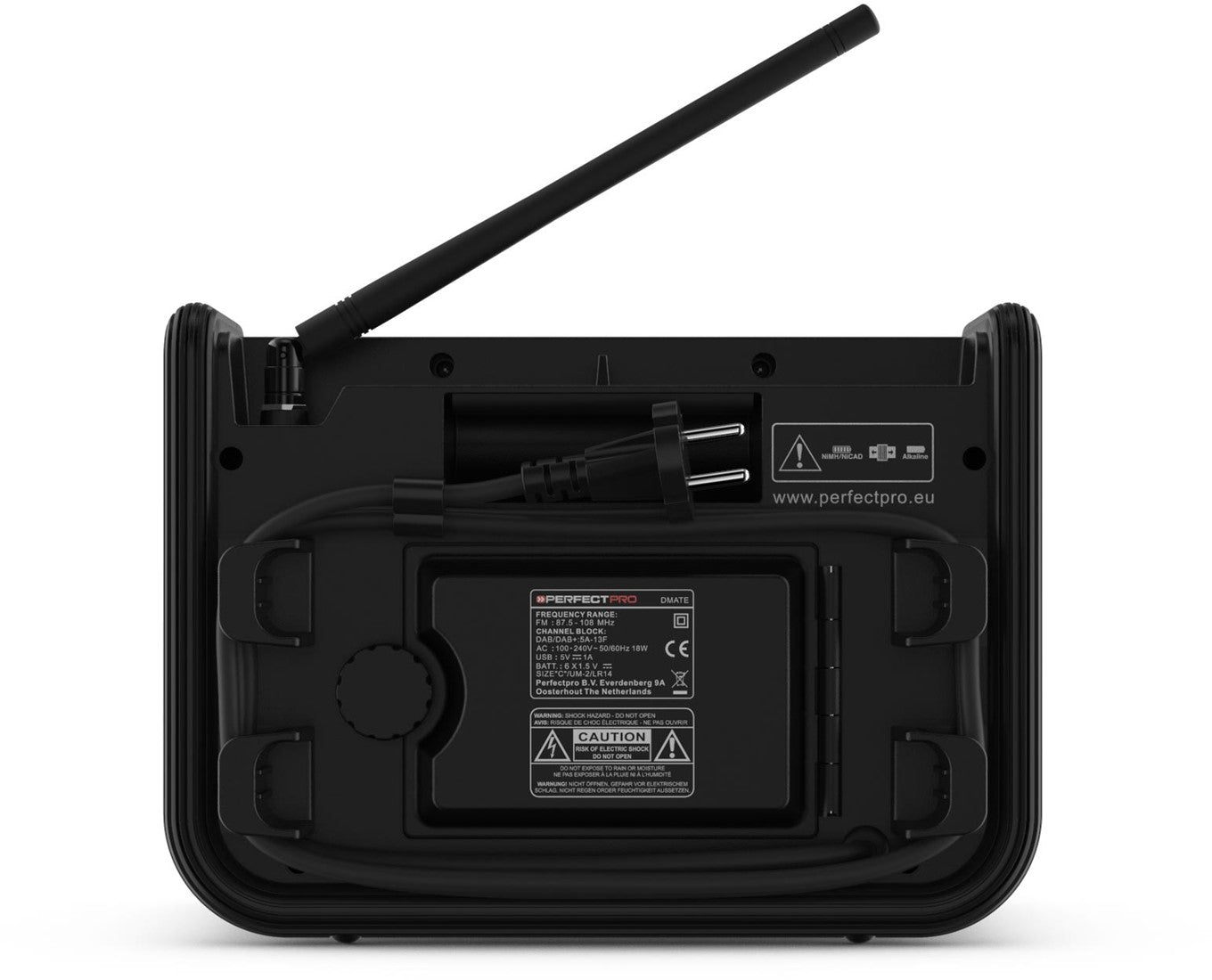 Perfectpro DAB+MATE Worksite radio DAB+ Bluetooth