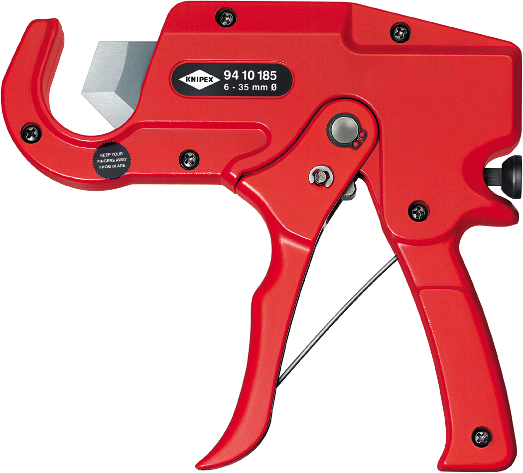 Knipex 94 10 185 Kunststoff-Rohrabschneider für die Elektroinstallation 94 10 185