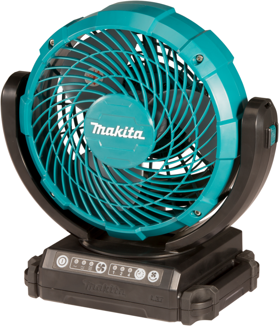 Makita DCF102Z Akkulüfter 14,4V/18V mit Schwenkfunktion Loose Body