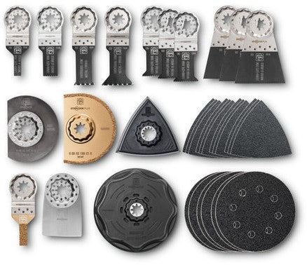 FEIN Starlock Plus Accessory Set Best of Renovation 34 Pieces 35222942060