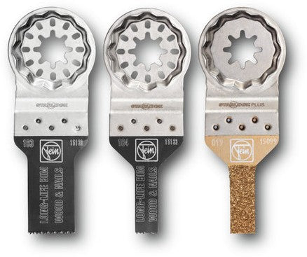 FEIN Starlock Plus Zaag-Vijl Set 3-Delig 35222952020