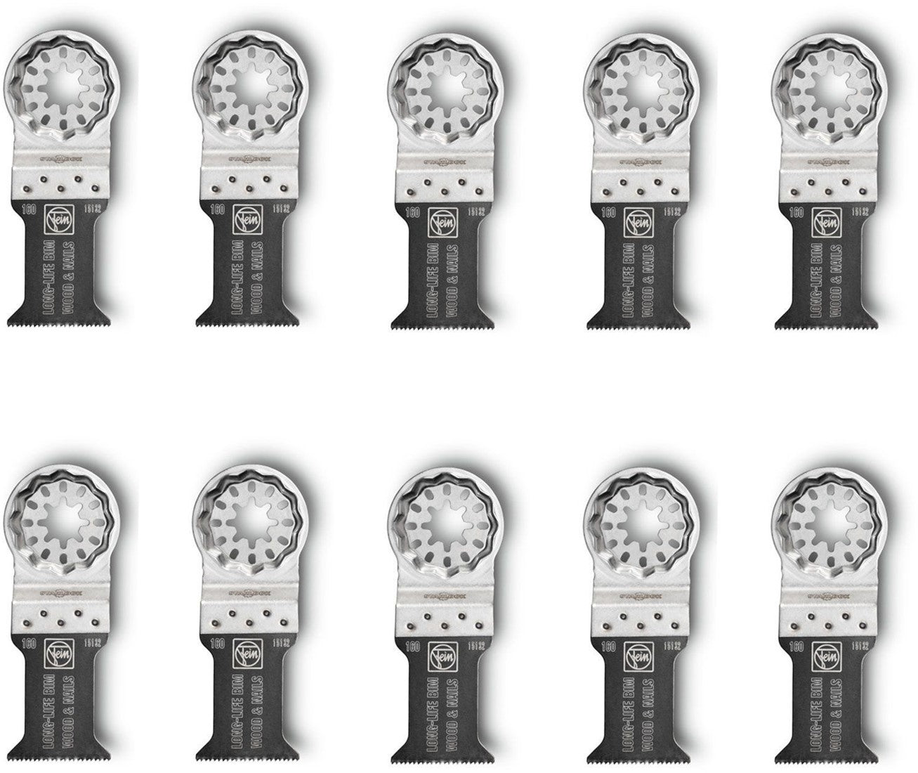 FEIN Starlock E-Cut BIM long-life saw blade 50x35mm 10 pieces 63502160240