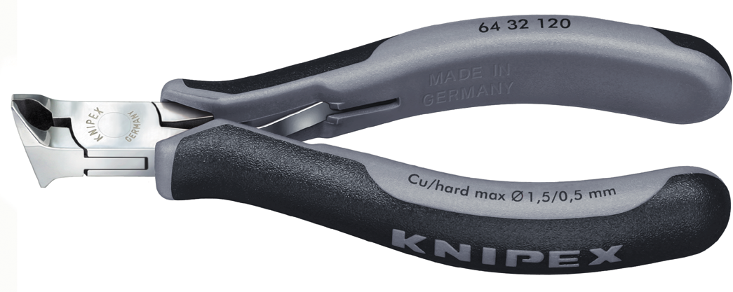 Knipex 64 32 120 ESD Elektronica-voorsnijtangen ESD 64 32 120 ESD