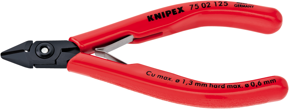 Knipex 75 02 125 Electronic side cutter slim shape 75 02 125