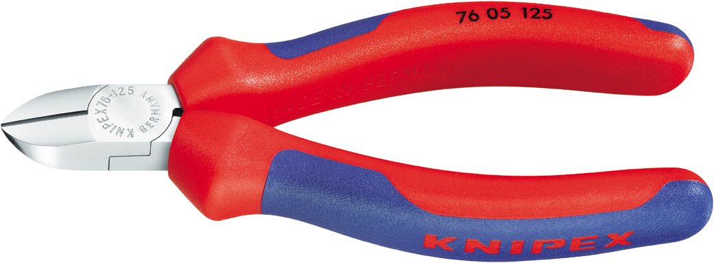 Knipex 76 05 125 Elektromechanica-zijsnijtang 76 05 125