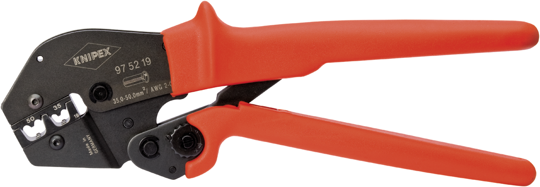 Knipex 97 52 19 Crimping pliers also for two-hand operation 97 52 19