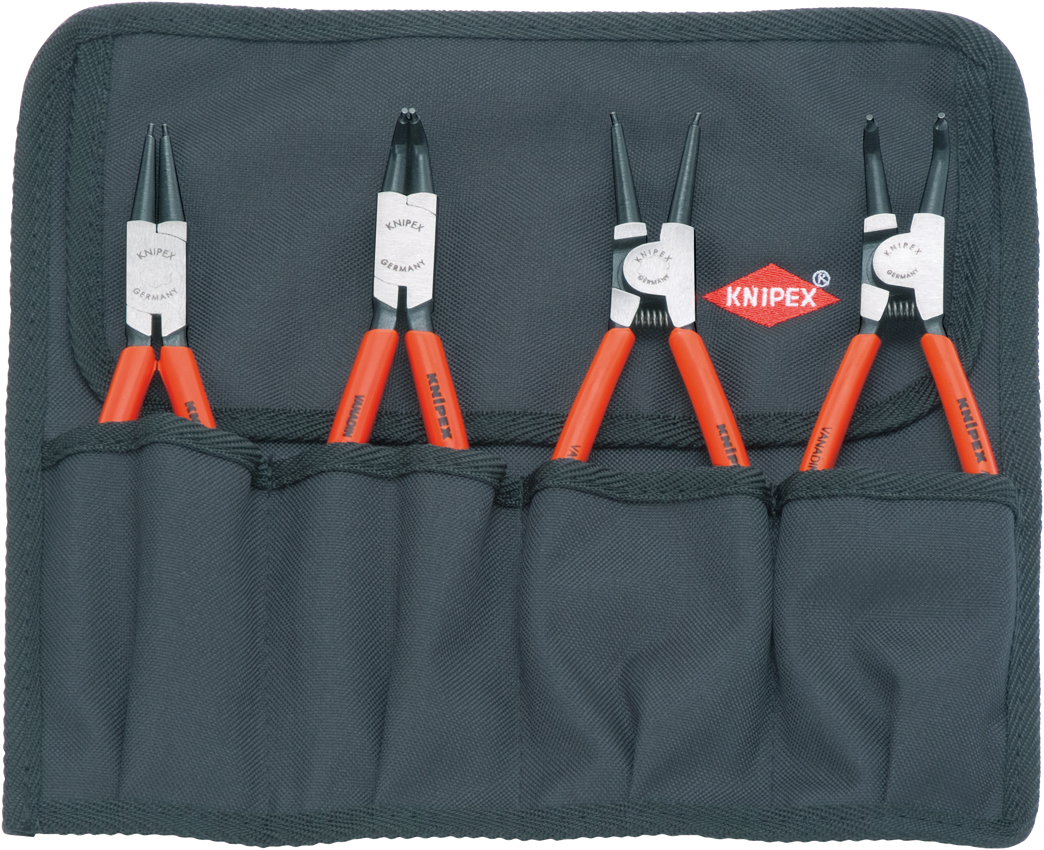 Knipex 00 19 56 Borgveertangenset 4-delig 00 19 56