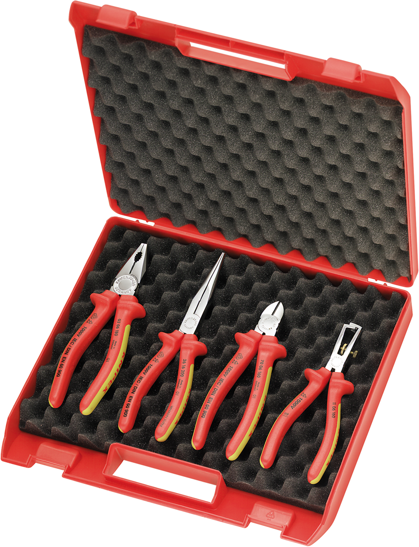 Knipex 00 20 15 Electronics box 4 pieces 00 20 15