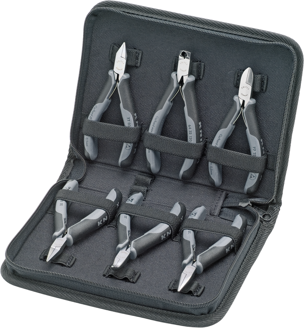 Knipex 00 20 17 Tasche mit Elektronikzange 00 20 17