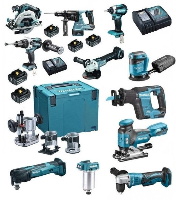 Makita DLX1102TJ1 Accu Combiset 18V 5.0Ah in Mbox