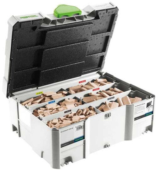 Festool DS 4/5/6/8/10 1060x BU Beech Domino's Assortment 498899